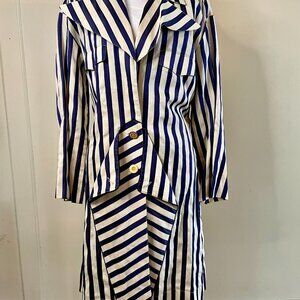 Fendi French Military Style Duster